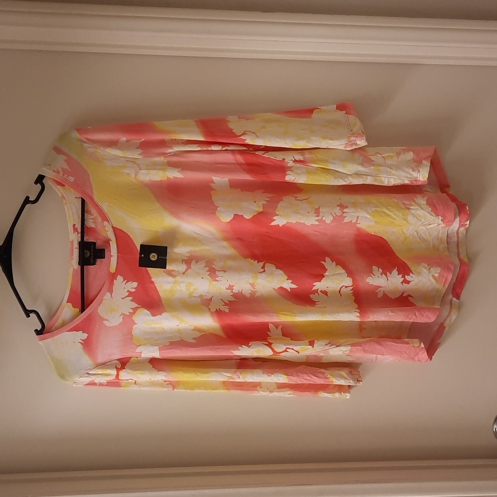 NWT, JM Collection Starfish Combo Top